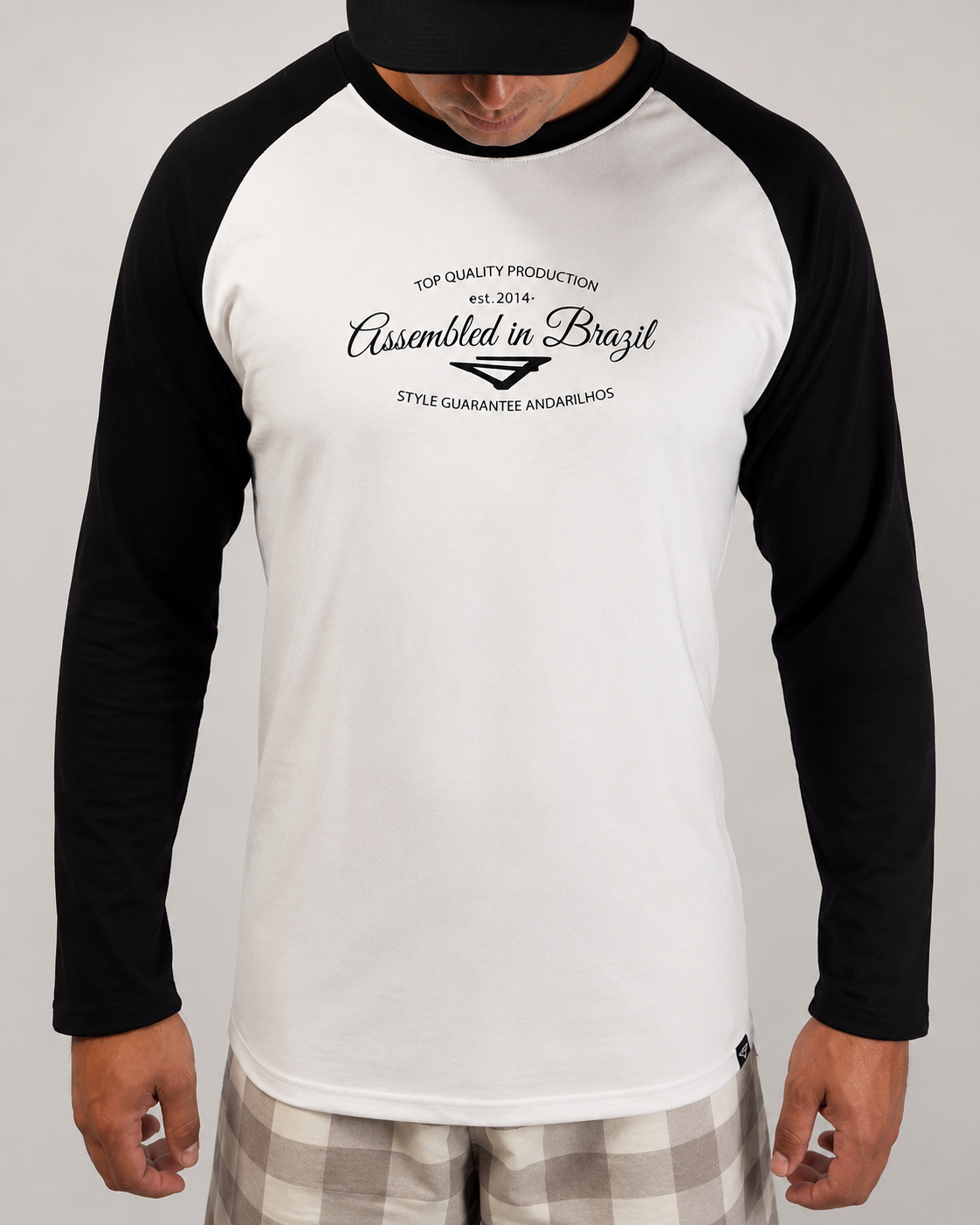 Camiseta manga longa Assembled in Brazil